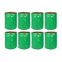 UTKARSH 200 GSM UV Treated Durable Green HDPE Plant Grow Bags for Indoor/Outdoor, Balcony/Terrace Gardening | Planter Grow Bags for Leafy Vegetable &amp; Flower Plants | 12X18 Inch, Pack of 8