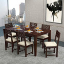 Utkarsh Premium Dining Table 6 Seater | Dining Table Set of 6 for Home & Dining Room Solid Wood 6 Seater Dining Table