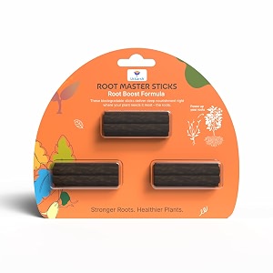 utkarsh plant food root sticks for healthy roots - pack of 15 sticks  natural amp organic nutrition for all indoor amp outdoor home garden plants  multi-purpose natural plant growth booster