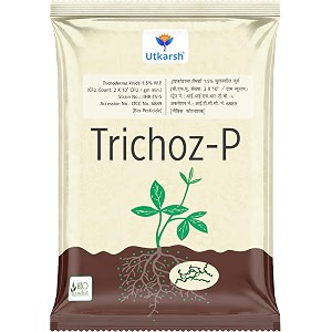 utkarsh trichoderma viride 15 wp 2 x 106 cfugm min for plants crops and home gardening - trichoz-p 250 gm pack of 1