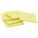 Utoolmart 5pcs Soldering Iron Cleaning Sponge 2.4“ x 2.4” Square Welding Solder Tip Clean Pads Sponge Yellow