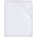 Utopia Bedding Fitted Sheet Small Double / 4ft, White - Deep Pocket 12 inch (30 cm) - Easy Care - Soft Brushed Microfibre Fabric - Shrinkage and Fade Resistant - Bottom Sheet