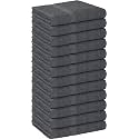 Utopia Towels Salon Towels, Pack of 12, 16x27 in, 100% Cotton, Grey
