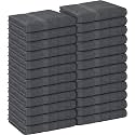 Utopia Towels Salon Towels, Pack of 24, 16x27 in, 100% Cotton, Grey