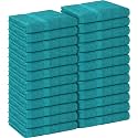 Utopia Towels Salon Towels, Pack of 24, 16x27 in, 100% Cotton, Turquoise
