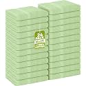 Utopia Towels Salon Towels, Pack of 24, 16x27 in, 100% Cotton, Sage Green