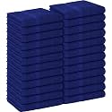 Utopia Towels Salon Towels, Pack of 24, 16x27 in, 100% Cotton, Royal Blue
