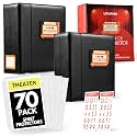 UTOPISH Show-Bill Binder 2 Pack - Large Broadway Program Album, 70 Sleeves