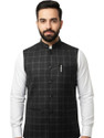 utsav creation Checkered Men Waistcoat