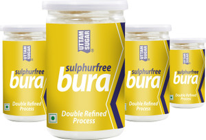 uttam sugar bura pack of 4  powdered sugar 2 kg pack of 4