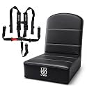 UTVMA Kid Cushion UTV Seat for Kids- 5" Boost For Stock and Aftermarket UTV Seats (Kid Cushion W/ 5 Point Harness)