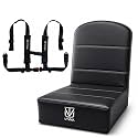 UTVMA Kid Cushion UTV Seat for Kids- 5" Boost For Stock and Aftermarket UTV Seats (Kid Cushion W/ 4 Point Harness)