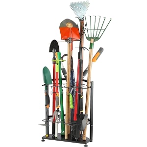 uu-major garden tool organizer for garage cornerfree standing yard tools rack heavy dutygarage organization and storage stand for broommoprakesshovel holder for lawnshedoutdoor