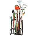UU-Major Garden Tool Organizer for Garage Corner,Free Standing Yard Tools Rack Heavy Duty,Garage Organization and Storage Stand for Broom,Mop,Rakes,Shovel Holder for Lawn/Shed/Outdoor.