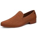 UUBARIS Mens Dress Loafers Tuxedo Suit Slip on Shoes