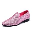 UUBARIS Mens Dress Loafers Tuxedo Suit Slip on Shoes