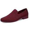 UUBARIS Mens Dress Loafers Tuxedo Suit Slip on Shoes
