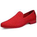 UUBARIS Mens Dress Loafers Tuxedo Suit Slip on Shoes