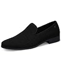 UUBARIS Mens Dress Loafers Tuxedo Suit Slip on Shoes
