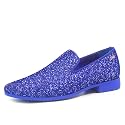 UUBARIS Mens Dress Loafers Tuxedo Suit Slip on Shoes