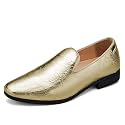 UUBARIS Mens Dress Loafers Tuxedo Suit Slip on Shoes