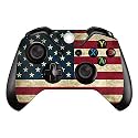 UUShop™ USA Flag Stars and Stripes Vinyl Skin Decal Cover for Microsoft Xbox One Controller wrap sticker skins