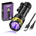 UV Flashlight Black Light, USB-C Rechargeable 395nm Blacklight Mini