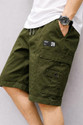 UWALD CREATION Solid Men Green Cargo Shorts