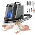 Uwant Carpet Cleaner Machine with Steam&Hot&Cold Water Models, 18KPa Powerful Suction, Multi-Purpose Upholstery Cleaner for Carpet, Stairs, Sofa & Pet Messes, Portable Carpet Steam Cleaner Set of 1