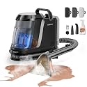 Uwant Carpet Cleaner Machine with Steam&Hot&Cold Water System, 18KPa Powerful Suction, Multi-Purpose Upholstery Cleaner for Carpet, Stairs, Sofa & Pet Messes, Portable Carpet Steam Cleaner Set of 1