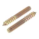 uxcell 1/4-20 x 1-3/4" Hanger Bolts Double Head Dowel Screw for Wood Furniture 20pcs