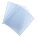 uxcell 100Pcs 12x8.5" Shrink Wrap Bags Blue Clear PVC Heat Shrink Wrap