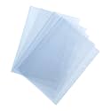 uxcell 100Pcs 16x12 Inch Shrink Wrap Bags, Blue Clear PVC Heat Shrink Wrap for Gift Basket, Bath Soaps, Candles and Homemade DIY Projects