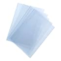 uxcell 100Pcs 18x13.5 Inch Shrink Wrap Bags, Blue Clear PVC Heat Shrink Wrap for Gift Basket, Bath Soaps, Candles and Homemade DIY Projects