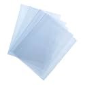 uxcell 100Pcs 19.5x13.5 Inch Shrink Wrap Bags, Blue Clear PVC Heat Shrink Wrap for Gift Basket, Bath Soaps, Candles and Homemade DIY Projects