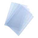 uxcell 100Pcs 23.5x19.5 Inch Shrink Wrap Bags, Blue Clear PVC Heat Shrink Wrap for Gift Basket, Bath Soaps, Candles and Homemade DIY Projects