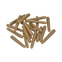 uxcell 100pcs Rubber End Caps 1.3mm ID Vinyl PVC Round Tube Bolt Cap Cover Screw Thread Protectors Light Brown