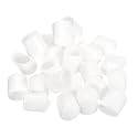 uxcell 100pcs Rubber End Caps 17mm ID Vinyl PVC Round Tube Bolt Cap Cover Screw Thread Protectors White