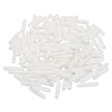 uxcell 100pcs Rubber End Caps 2.5mm ID Vinyl Round Tube Bolt Cap Cover Screw Thread Protectors White