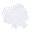 uxcell 100pcs Rubber End Caps 2mm ID Vinyl PVC Round Tube Bolt Cap Cover Screw Thread Protectors Clear
