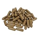 uxcell 100pcs Rubber End Caps 4.5mm(3/16") ID Vinyl PVC Round Tube Bolt Cap Cover Screw Thread Protectors Light Brown