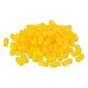uxcell 100pcs Rubber End Caps 8mm ID Vinyl Cap Cover Screw Protectors Yellow