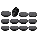 uxcell Round Plastic Plug,74mm(2.91") OD Furniture Leg Pipe Insert 12Pcs