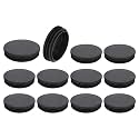 uxcell Round Plastic Plug,70mm(2.76") OD Furniture Leg Pipe Insert 12Pcs