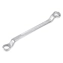 uxcell 14mm x 17mm Metric 12 Point Offset Double Box End Wrench Cr-V Steel