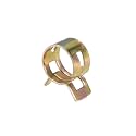uxcell 15mm 5/8inch Spring Band Type Action Fuel/Silicone Vacuum Hose Pipe Clamp Low Pressure Air Clip Clamp 10pcs
