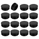 uxcell Round Plastic Plug,40mm(1.57") OD Furniture Leg Pipe Insert 16Pcs