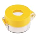 uxcell 1pcs Yellow Plastic Switch Cover Protector for 22mm Diameter Push Button Switch