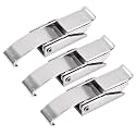 uxcell 2.87-inch SUS304 Stainless Steel Draw Toggle Latch with Spring-Steel Hook - 3 Pcs