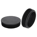 uxcell Round Plastic Plug,90mm(3.54") OD Furniture Leg Pipe Insert 2Pcs